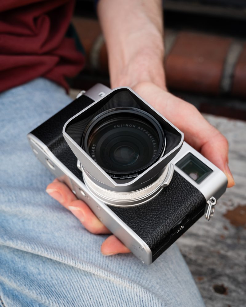 NiSi JetMag Pro Kit, Parasolar Magnetic, Filtru UV NC 49mm, Capac Magnetic, Pentru Fujifilm X100 Series, Argintiu