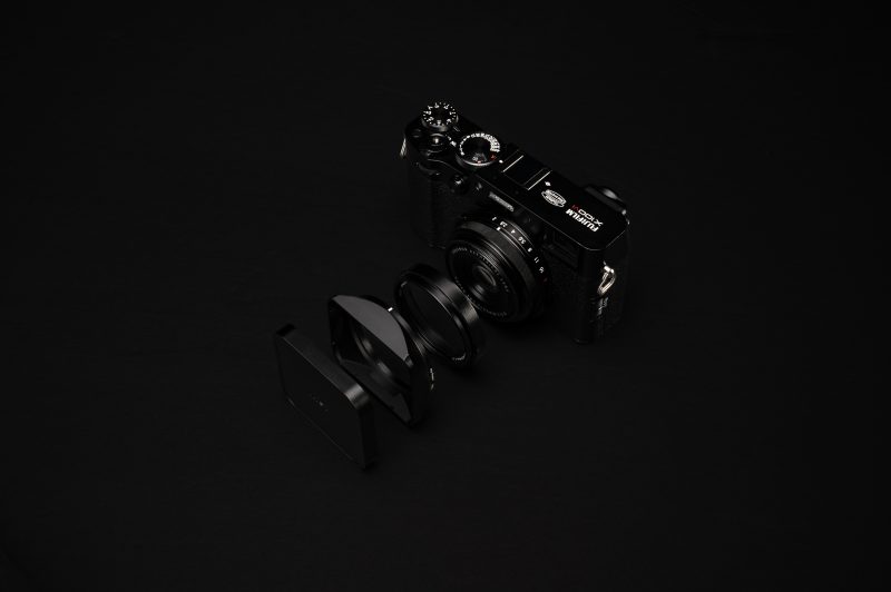 NiSi JetMag Pro Kit, Parasolar Magnetic, Filtru UV NC 49mm, Capac Magnetic, Pentru Fujifilm X100 Series, Argintiu