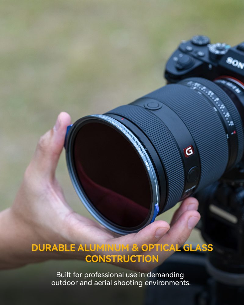 NiSi JetMag Pro 95 Filter FSND 32000, Filtru ND 15 Stopuri, Densitate 4.5, Sistem Magnetic, Diametru 95mm, Rama Ultra-Slim