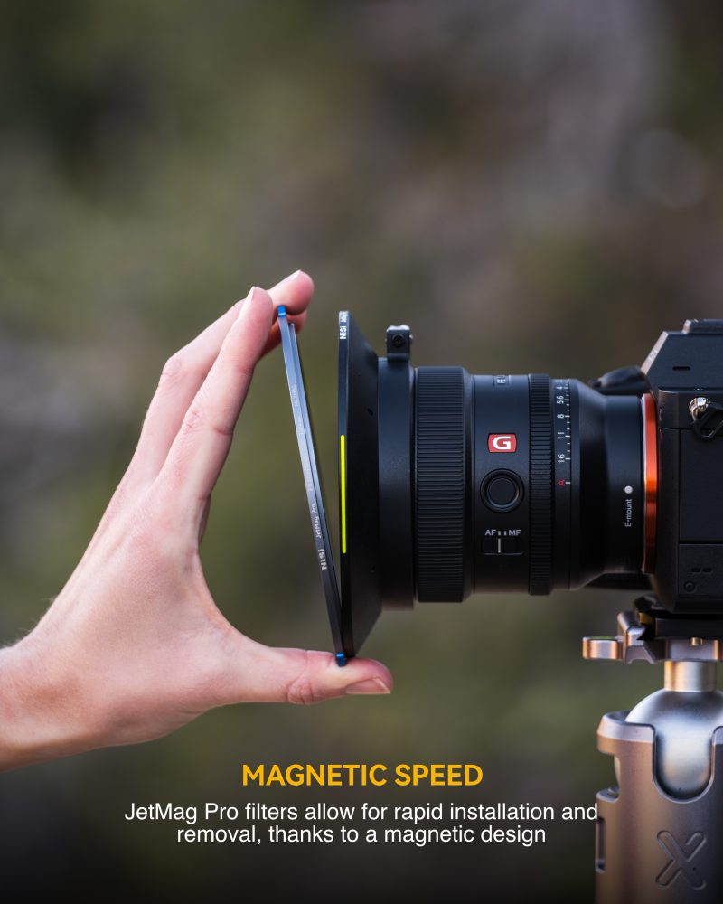 NiSi JetMag Pro MAXMAG FSND8 (0.9), Filtru ND, 3 Stopuri, Fixare Magnetica, Compatibil 82-105mm