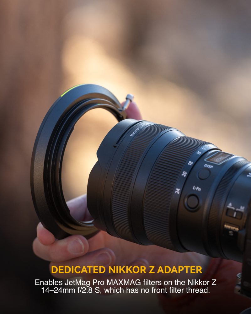 NiSi JetMag Pro MAXMAG Back Cap, Capac Metalic de Protectie, Sistem Magnetic, Compatibil Filtre JetMag