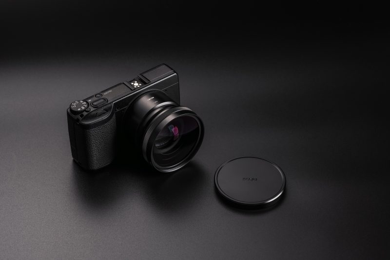 NiSi Wide Conversion Lens pentru Ricoh GR Series, Conversie Unghi Larg 0.78x, Compatibil GR III, GR IIIx si GR IV, Cadru din