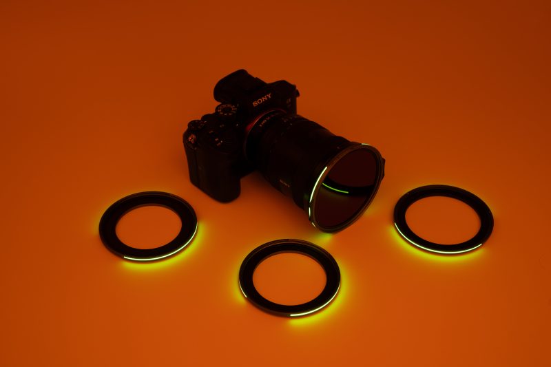 NiSi JetMag Pro 82 Prolock, Adaptor Luminos Filet 82-82mm, Marcaje Fosforescente, Compatibil JetMag Pro 82MAG