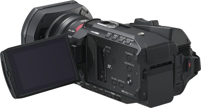 Panasonic HC-X1200E Camera Video 4K, Senzor MOS 1/2.5 inch, Zoom Optic 24x, Stabilizare OIS 5-Axe, Inregistrare 4K 60p