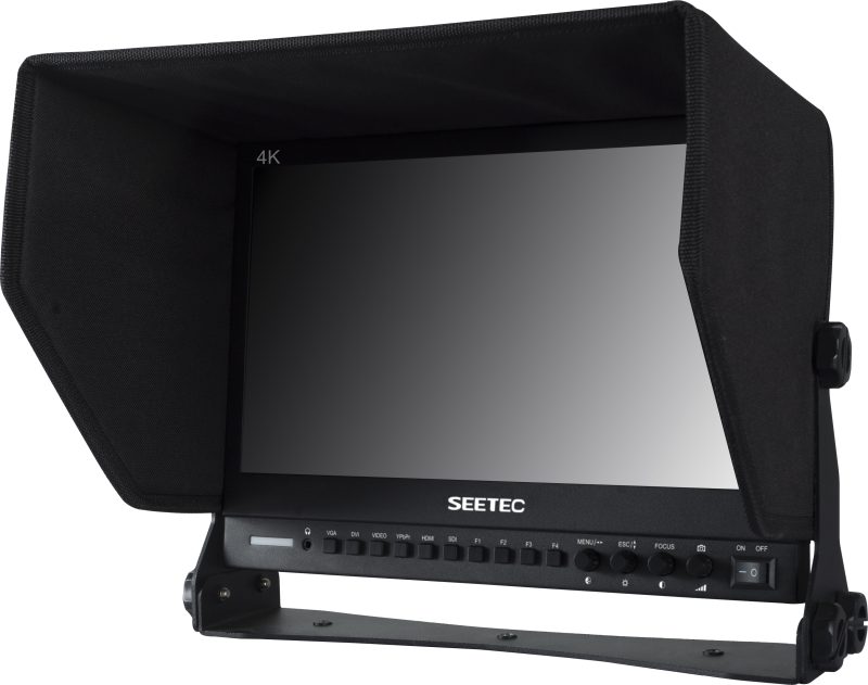 Seetec P133-9HSD Monitor Broadcast LCD, 13.3 inch, Panou IPS Full HD 1920x1080, Intrare/Iesire HDMI 4K, 3G/HD/SD-SDI, Unghi