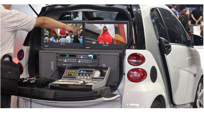 Seetec P215-9HSD Monitor Broadcast, 21.5 Inch, Panou IPS, Full HD 1920x1080, Contrast 3000:1, Intrari HDMI si 3G-SDI