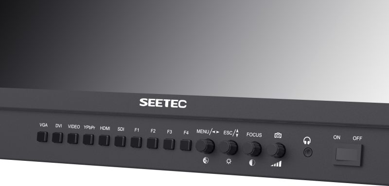 Seetec P215-9HSD-CO Monitor Broadcast Carry-On, 21.5 inch Full HD, Panou IPS, SDI/HDMI, Contrast 3000:1, Argintiu