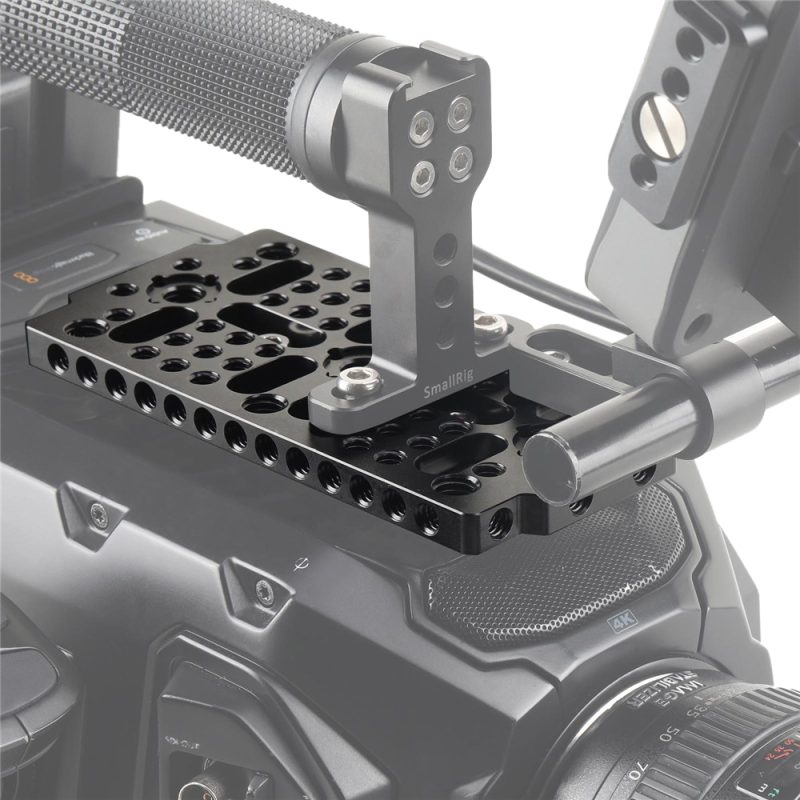 SmallRig 1681 Placa de Montaj Multifunctionala, Gauri Montare 9mm, Compatibil ARRI, Pentru Blackmagic URSA Mini