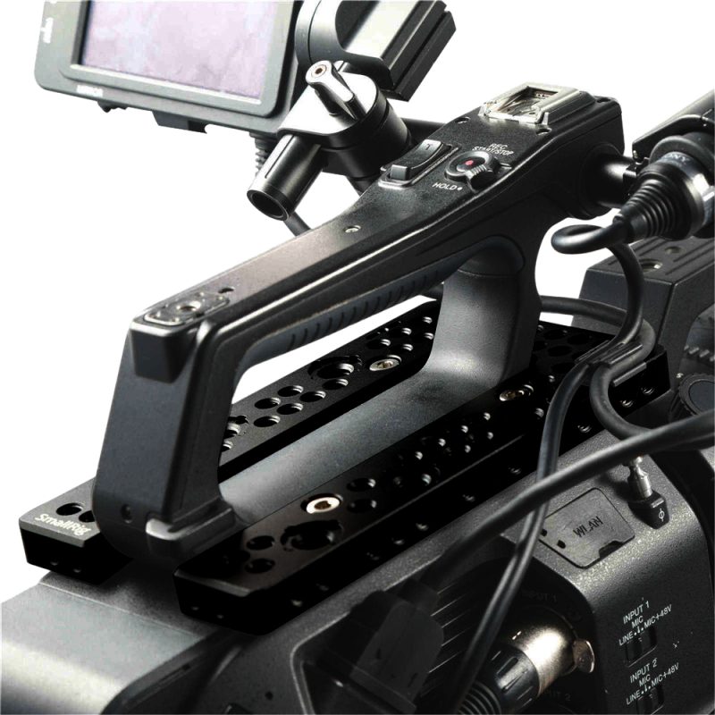 SmallRig 2045 Pro Accessory Kit, Pentru Sony FS7/FS7II, Placa Superioara, Baterie Back, Kit V-Lock, Umar, Maner Lemn