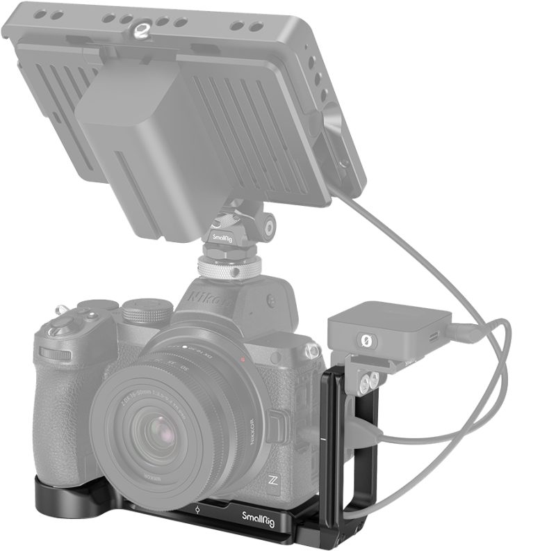 SmallRig 2947 L-Bracket, Pentru Nikon Z5/Z6/Z7, Z6II/Z7II, Compatibil Arca-Swiss, Placa Laterala Extensibila