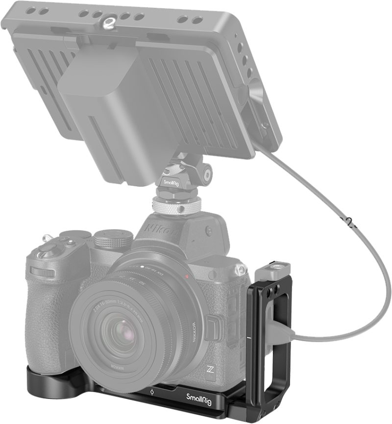 SmallRig 2947 L-Bracket, Pentru Nikon Z5/Z6/Z7, Z6II/Z7II, Compatibil Arca-Swiss, Placa Laterala Extensibila