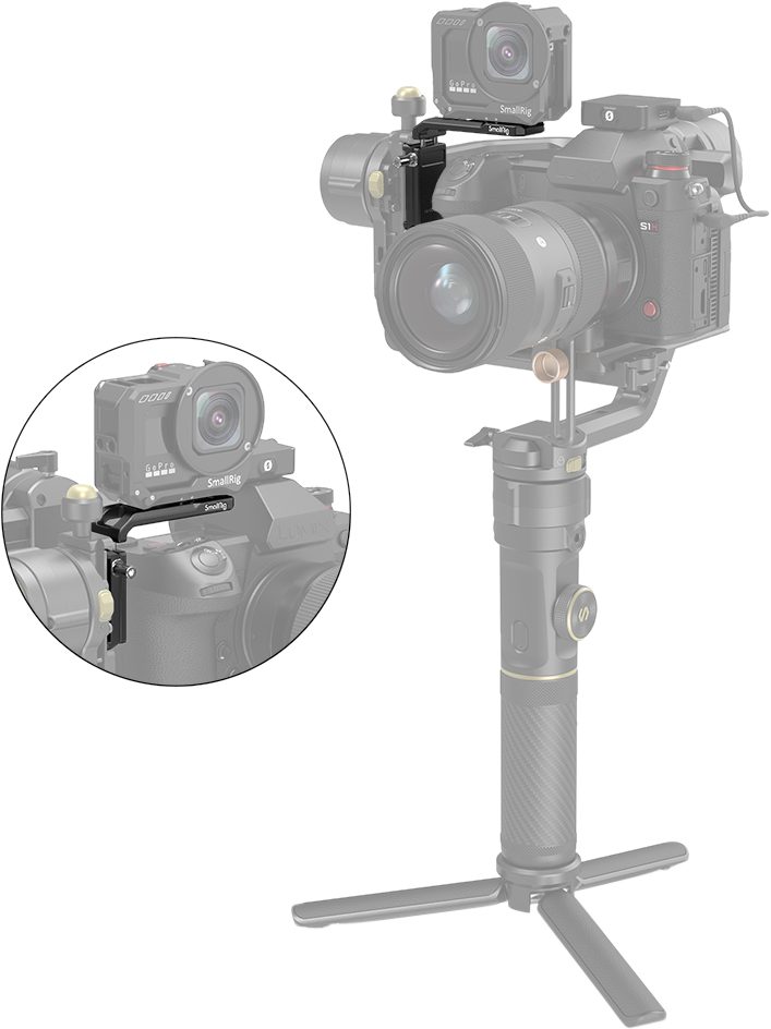 SmallRig 3006 Bracket Extensie QR, Pentru Zhiyun Crane 2S
