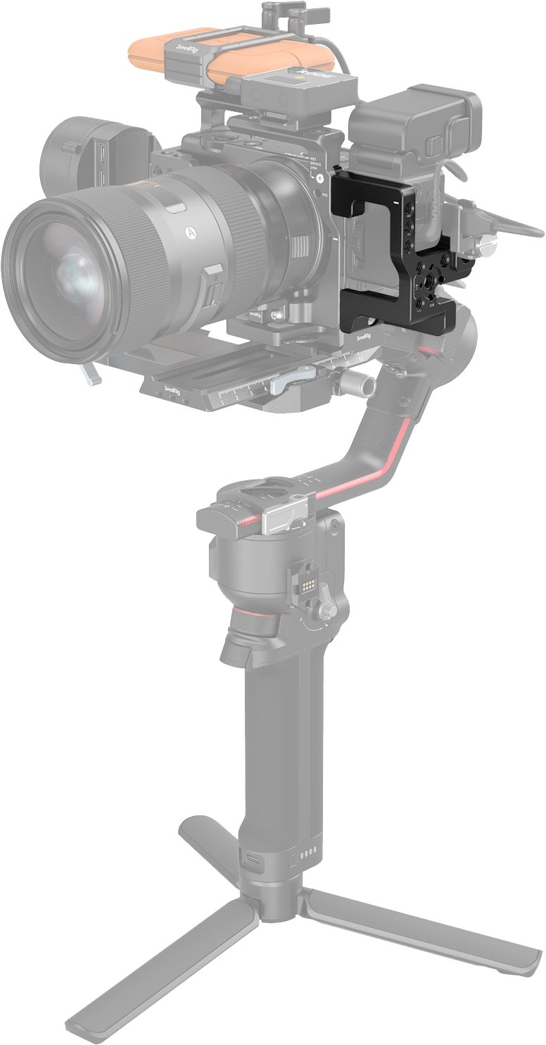SmallRig 3226 Cage pentru Vizor Sigma EVF-11, Compatibil cu Cage SIGMA fp 3211, Gauri Filetate 1/4-20, Gauri Pozitionare