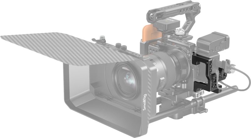 SmallRig 3226 Cage pentru Vizor Sigma EVF-11, Compatibil cu Cage SIGMA fp 3211, Gauri Filetate 1/4-20, Gauri Pozitionare