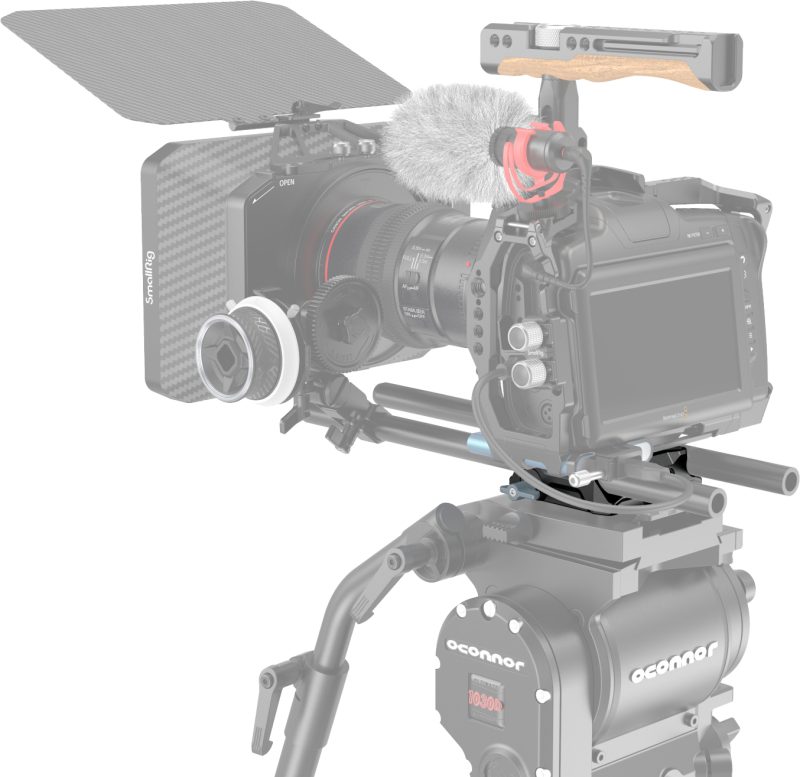 SmallRig 3357 Baseplate Universal LWS, Clema Dubla pentru Tije 15mm