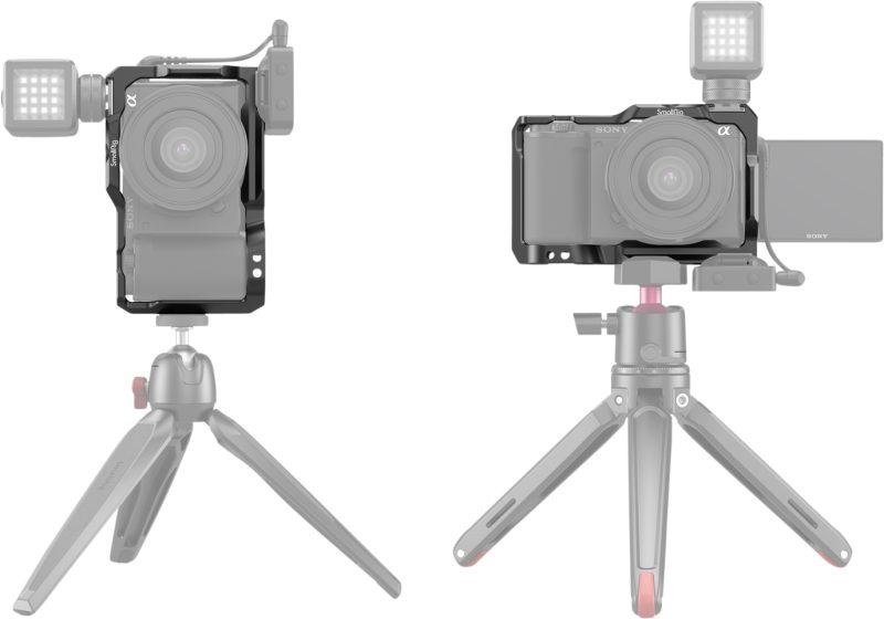 SmallRig 3531 Cage pentru Sony ZV-E10, Accesoriu Protectie si Montare Camera