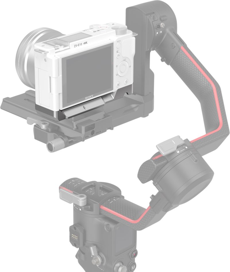 SmallRig 3524 Extension Grip pentru Sony ZV-E10, Culoare Argintiu