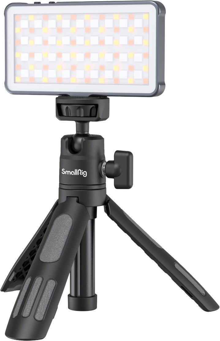 SmallRig 3489 Vibe P96L, Lumina LED RGB Portabila, 2500K-8000K, CRI 96, RGB 0-360 Grade, Grosime 11mm