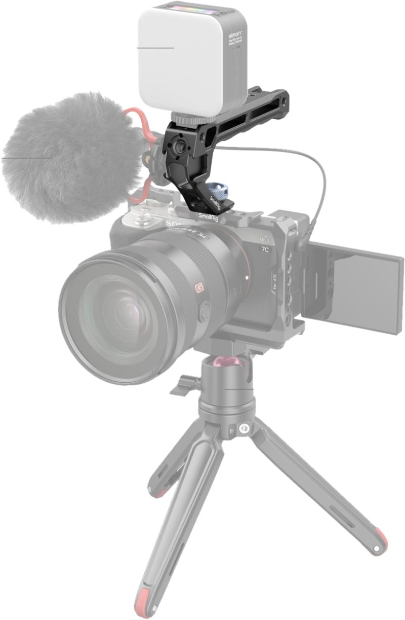 SmallRig 3765 Maner Superior ARRI, 5 Sabot-uri Reci, Silicon Anti-Alunecare, Greutate 124g, Sarcina Maxima 10kg