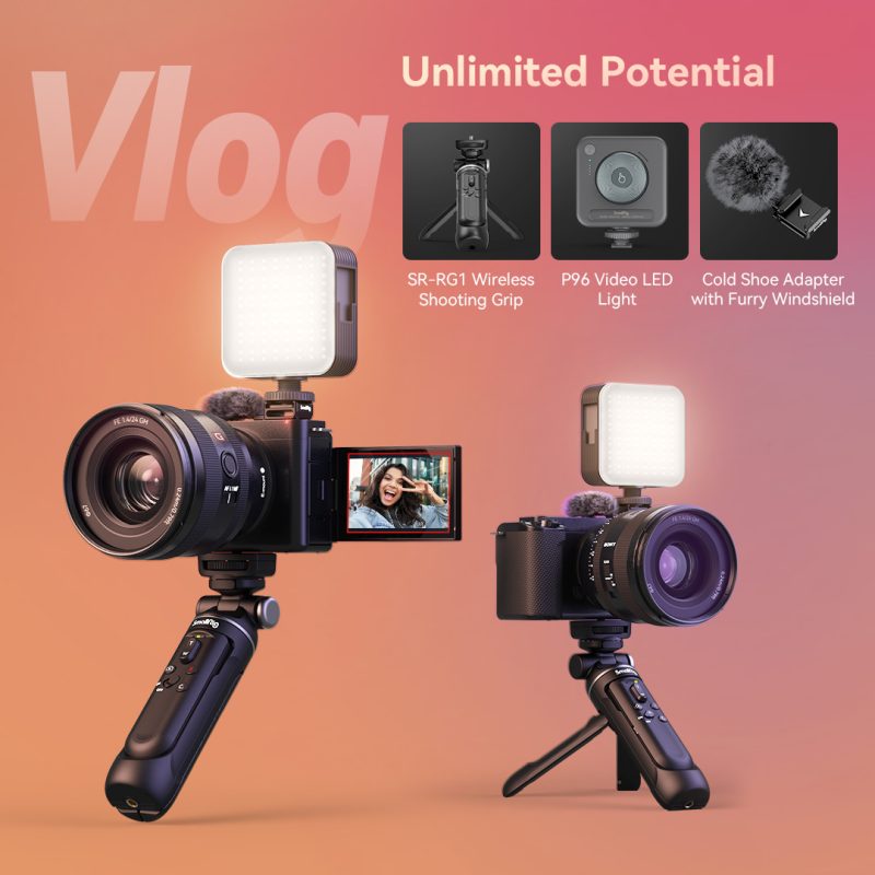 SmallRig 4257 Cage Kit pentru Sony ZV-E1, Maner din Silicon, Clema Cablu HDMI, Placa Arca-Swiss, Montare Accesorii
