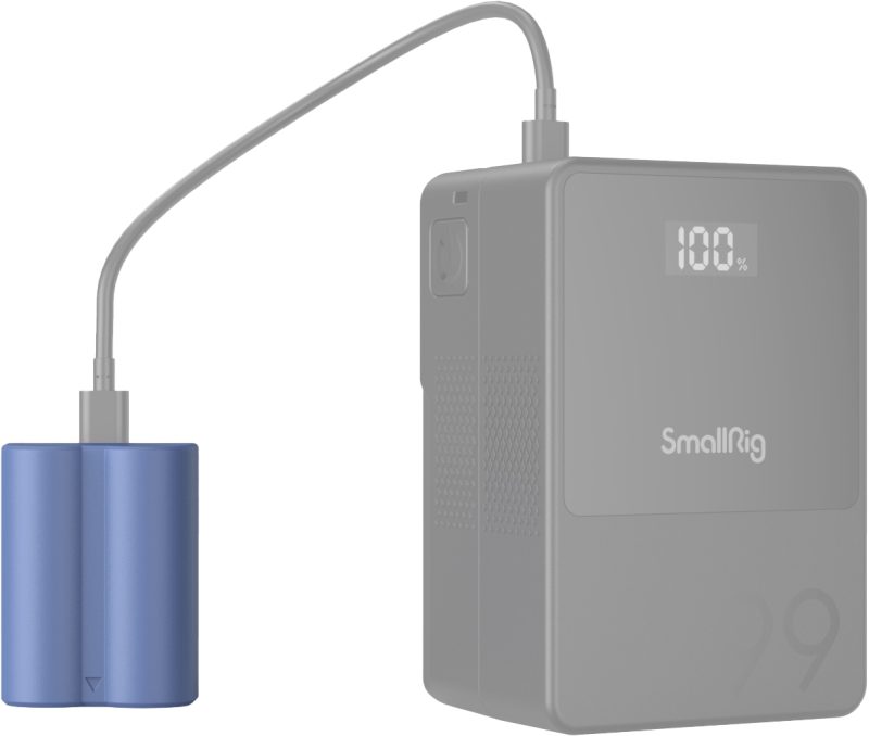 SmallRig 4266 Baterie Camera Foto NP-W235, USB-C Reincarcabila, 2400mAh, Compatibila Fujifilm