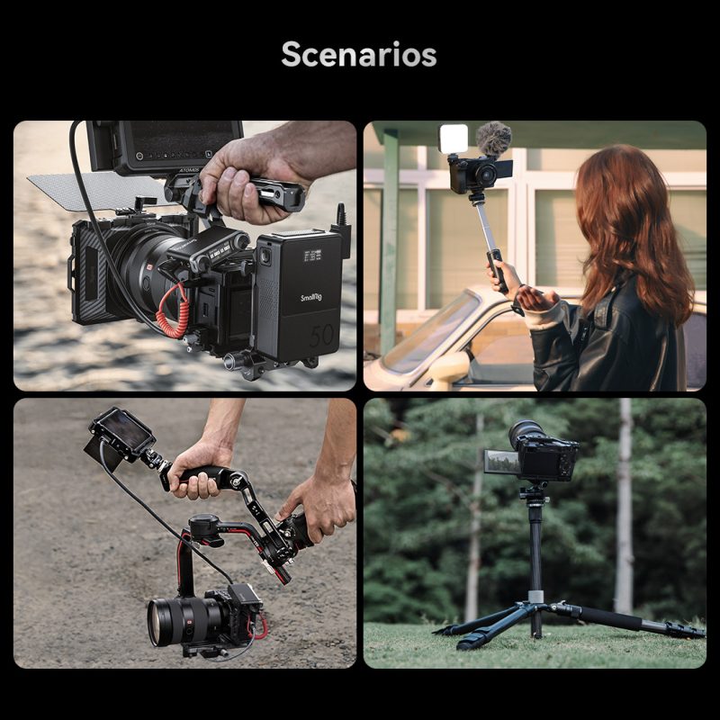 SmallRig 4336 Cage Kit pentru Sony A6700, Cage Protectie, Clema Cablu HDMI, Placa Arca-Swiss, Sina NATO
