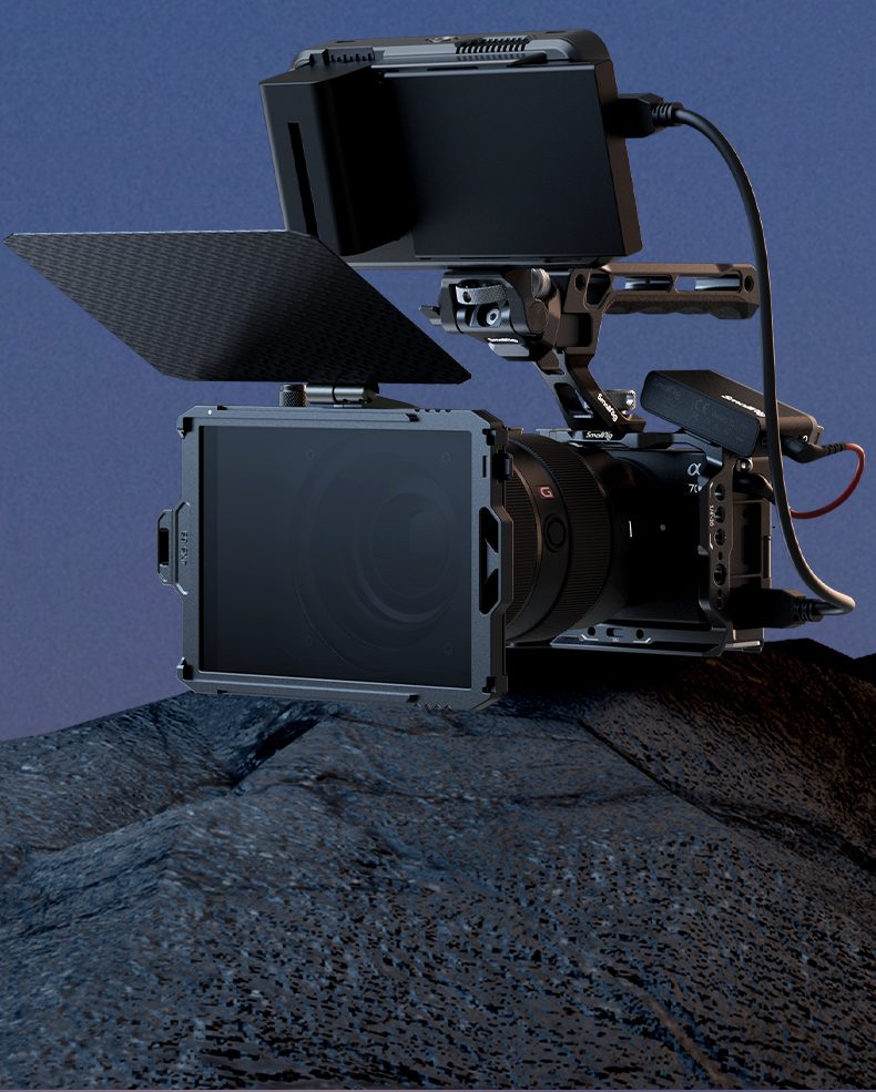 SmallRig 4439 Placa de Montare Inferioara, Sony A7CII / A7CR, Argintiu, Prindere Arca-Swiss, Compatibil Cardane DJI RS