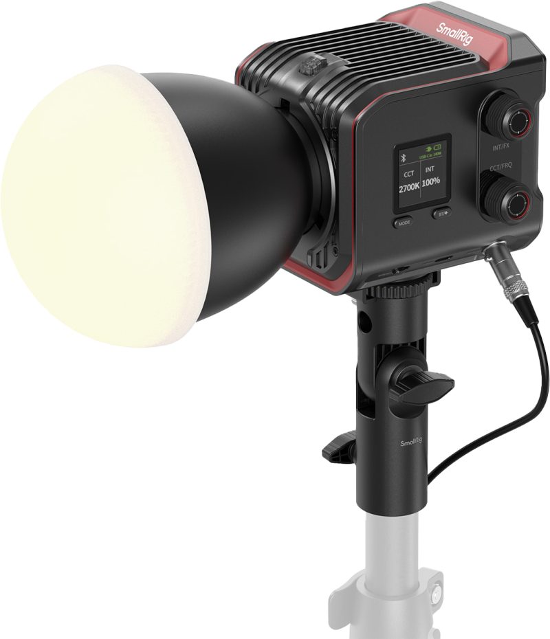 SmallRig 5142 RC 100B COB LED, Lampa Video Pro, 4610 Lux la 1m, CRI 97+, Control Wireless SmallGoGo, 700g