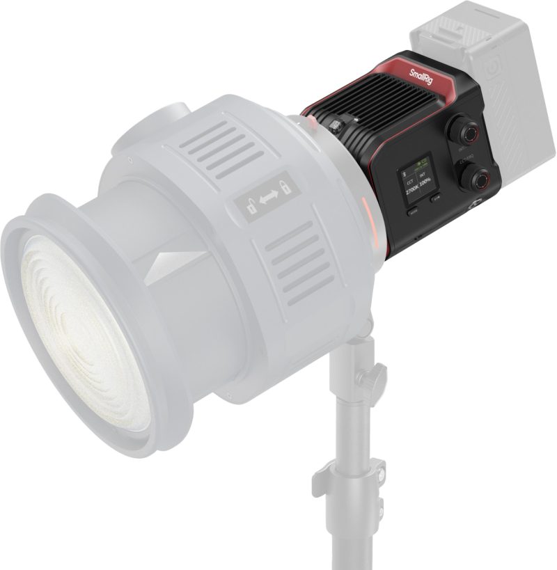 SmallRig 5142 RC 100B COB LED, Lampa Video Pro, 4610 Lux la 1m, CRI 97+, Control Wireless SmallGoGo, 700g
