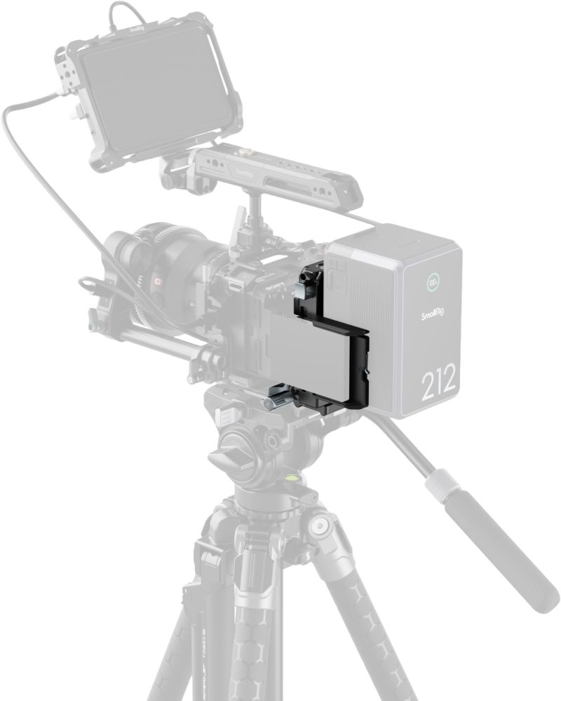 SmallRig 5227 Kit Placa Baterie V-Mount, Eliberare Rapida Arca-Swiss, Protectie Ecran LCD, Port USB-C 65W, Rotire 180°