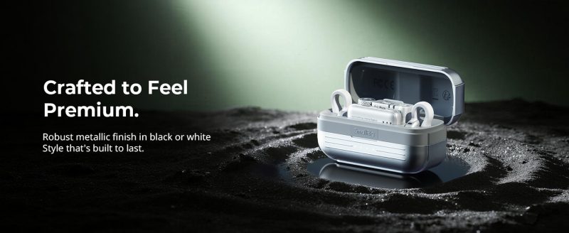 SmallRig 5716 S70 Microfon Wireless, Compatibilitate Multi-Dispozitiv, Alb, USB-C si 3.5mm, 48kHz/24-bit