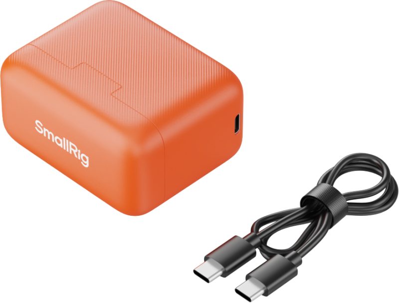 SmallRig 5923 Incarcator Baterie pentru Insta360 X5, Doua Sloturi, Intrare 5V-12V, USB-C