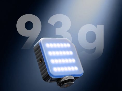 SmallRig 5821 Neo Mini LED Video Light P108, Nebula Gray, RGBWW 5W, CRI>95, Baterie 1500mAh, Montare 1/4