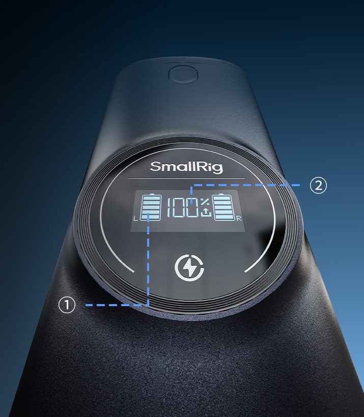 SmallRig 5108 Husa Incarcator cu Baterie Externa, Canon LP-E6P/LP-E6NH, 13600mAh, USB-C 36W, 2 Sloturi Baterii