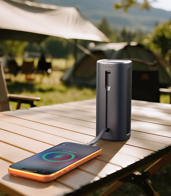 SmallRig 5108 Husa Incarcator cu Baterie Externa, Canon LP-E6P/LP-E6NH, 13600mAh, USB-C 36W, 2 Sloturi Baterii