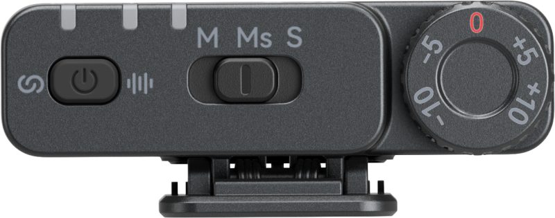 SmallRig 6526 S70 Microfon Wireless, Multi-Dispozitiv, USB-C si 3.5mm, 48kHz/24-bit, Negru