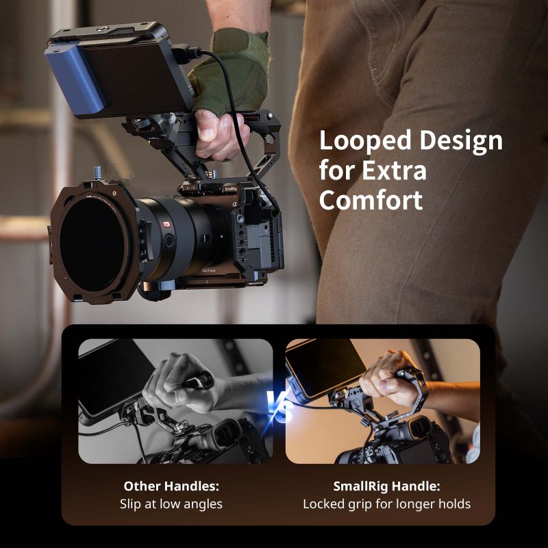 SmallRig 6774 Advanced HawkLock Cage, Pentru Sony FX5, Cadru Modular, Montura Arca, Sina NATO