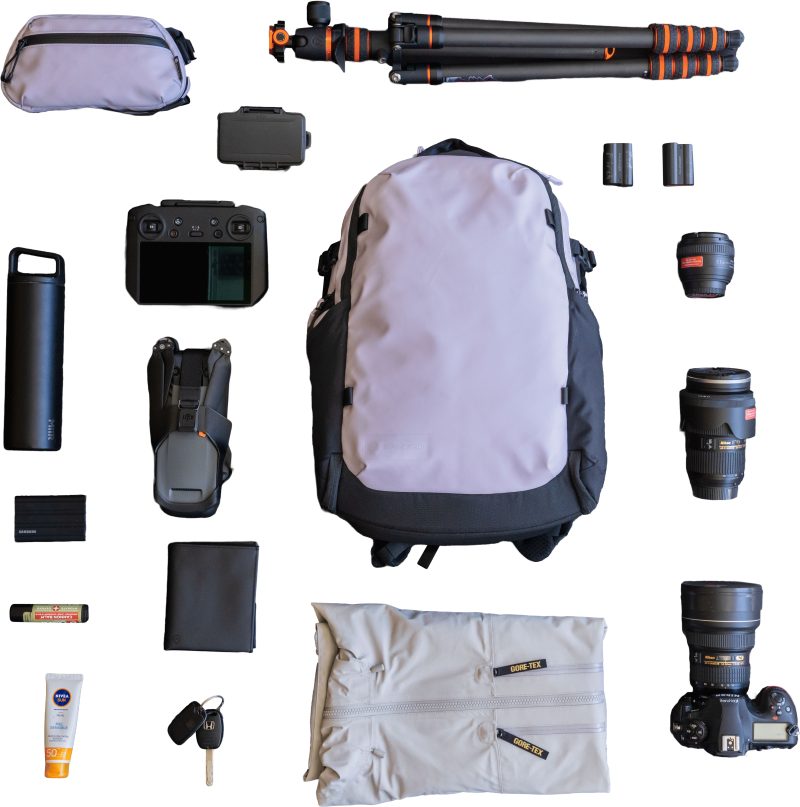 WANDRD STRATUS Photo 18L, Rucsac Foto Urban, Uyuni Purple, Compartiment Laptop, Separatoare Ajustabile