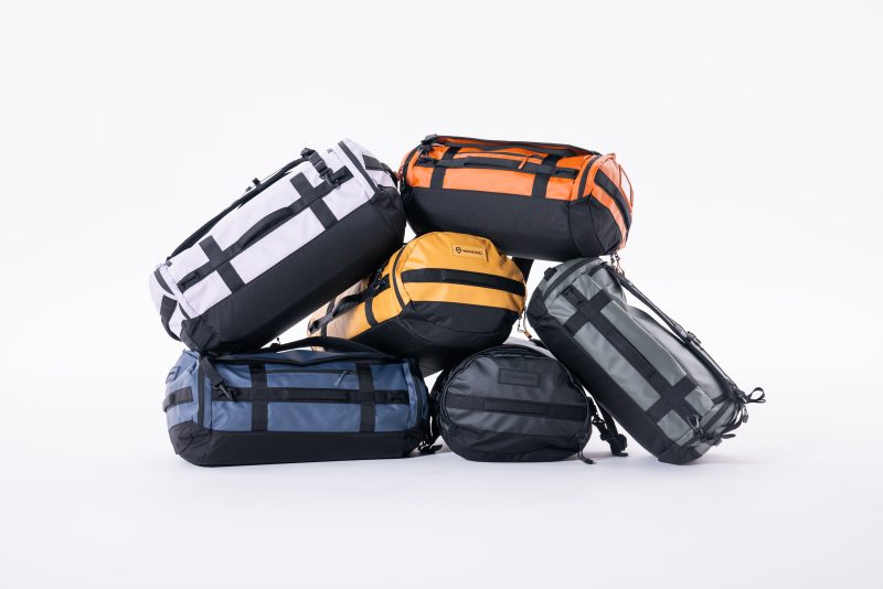 WANDRD CARRYALL Duffel 30L, Wasatch Green, Design Convertibil Rucsac, Material Rezistent la Apa, Baza Ranforsata