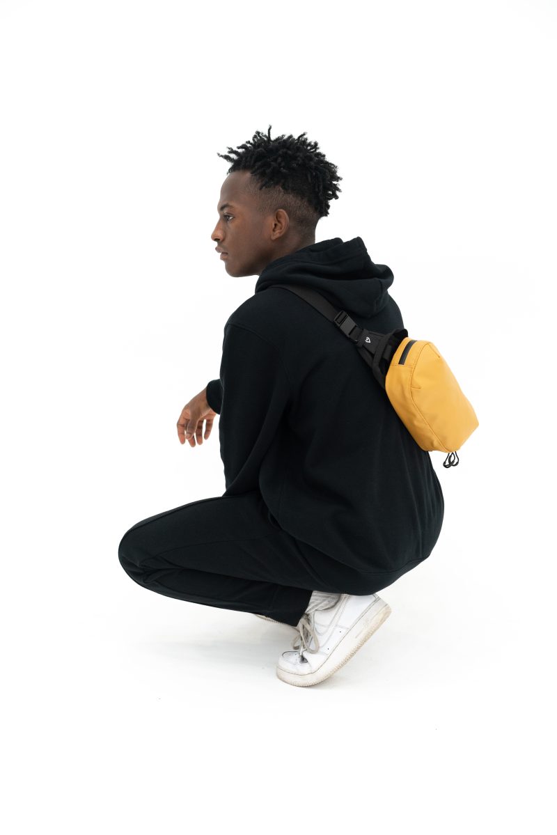 WANDRD D1 Fanny Pack, Culoare Dallol Yellow, Capacitate 2L, Fermoare YKK, Catarama Magnetica