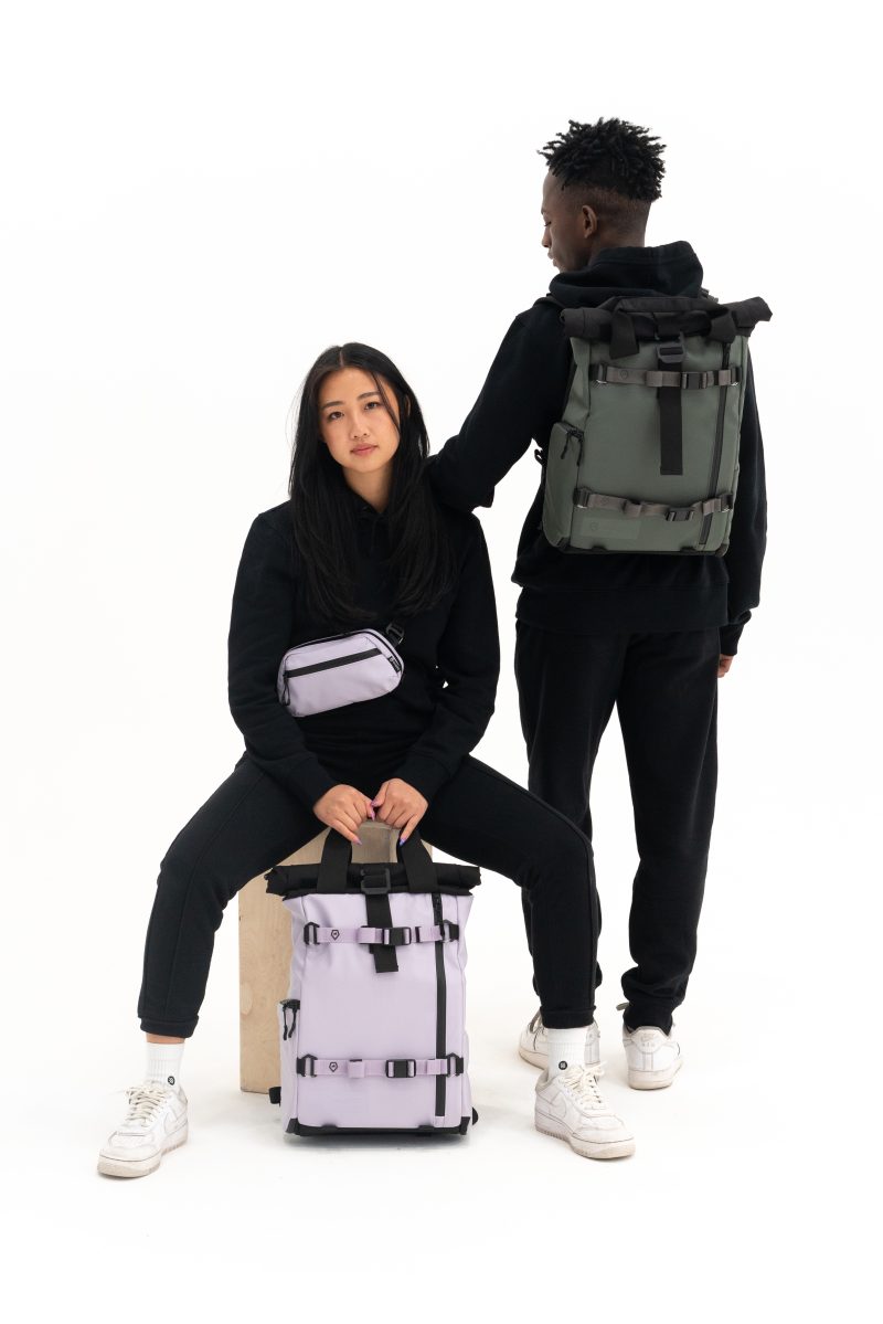 WANDRD Tech Bag Medium Uyuni Purple, Geanta Organizator Tech, Compatibila Carry Strap, Rezistenta la Intemperii, Marime M