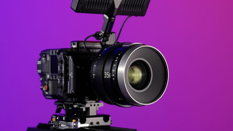 Samyang Xeen Meister 50mm T1.3, Obiectiv Cinematografic, Montura Sony E, 13 Lamele Diafragma, Unghi Focalizare 300 Grade