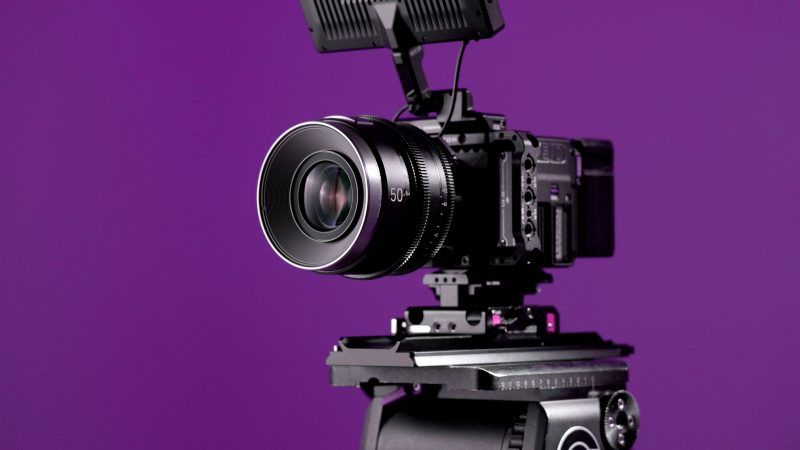 Samyang Xeen Meister 50mm T1.3, Obiectiv Cinematografic, Montura Sony E, 13 Lamele Diafragma, Unghi Focalizare 300 Grade