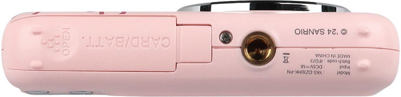 Yashica DZ-100 x Hello Kitty Aparat Foto Digital, Roz, Senzor CMOS 8MP, Zoom Digital 8x, Video 4K, Ecran 2.7 Inch