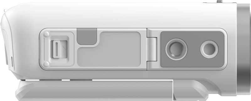 Yashica Journey Camera Video 4K, Unghi Larg 115 Grade, Ecran Flip, Design Compact, Culoare Alba