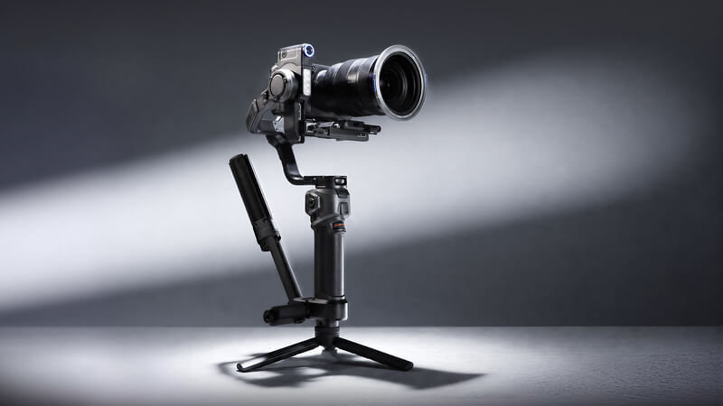 Zhiyun Weebill 5, Gimbal Stabilizator, Capacitate 3 kg, Maner Incorporat, Lumina de Umplere, Ecran Tactil 1.8 inch, Comutare